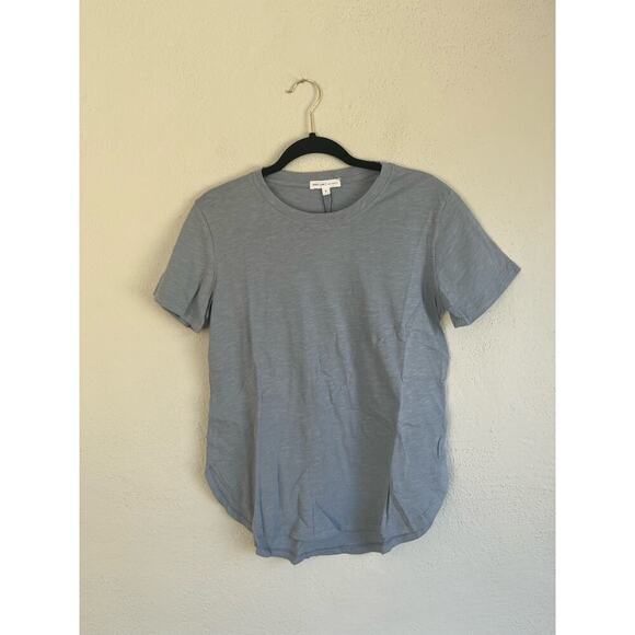 Grey Lab Woman Blue Round Neck T-Shirt, Size Small - Picture 3 of 6